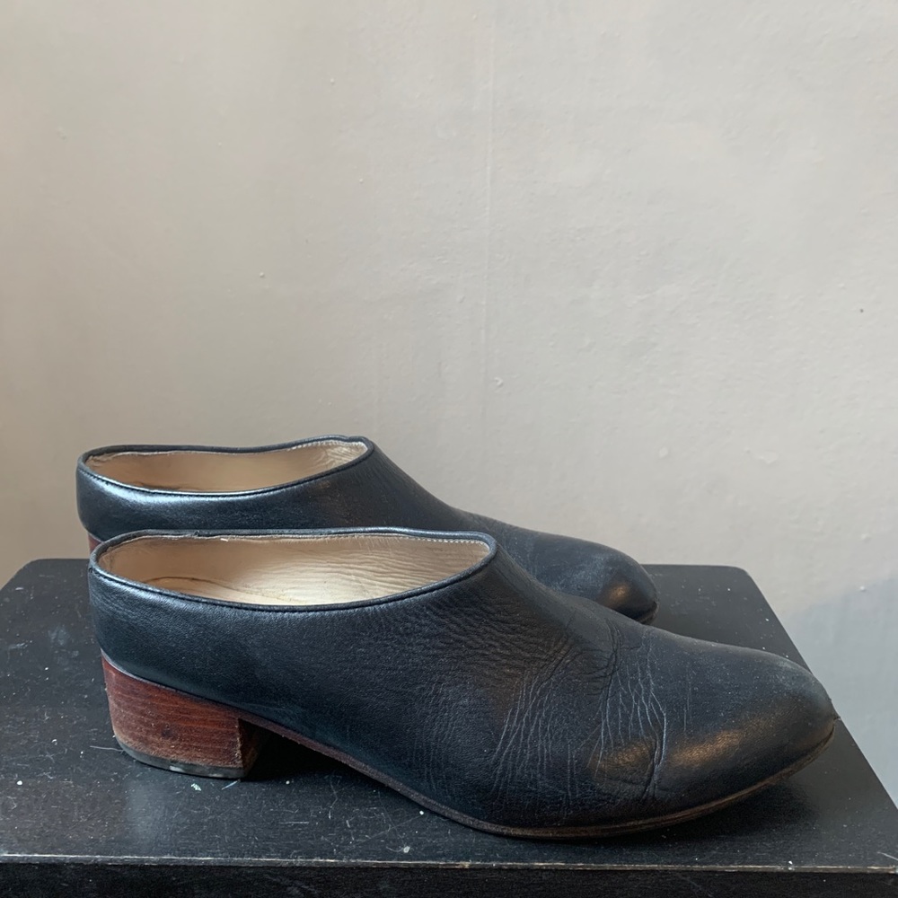 Nisolo Sofia Mule, Black, Size 8